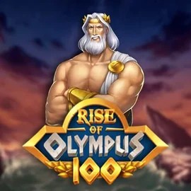 Logo of Rise of Olympus 100 from Play'n GO at Casino Friday